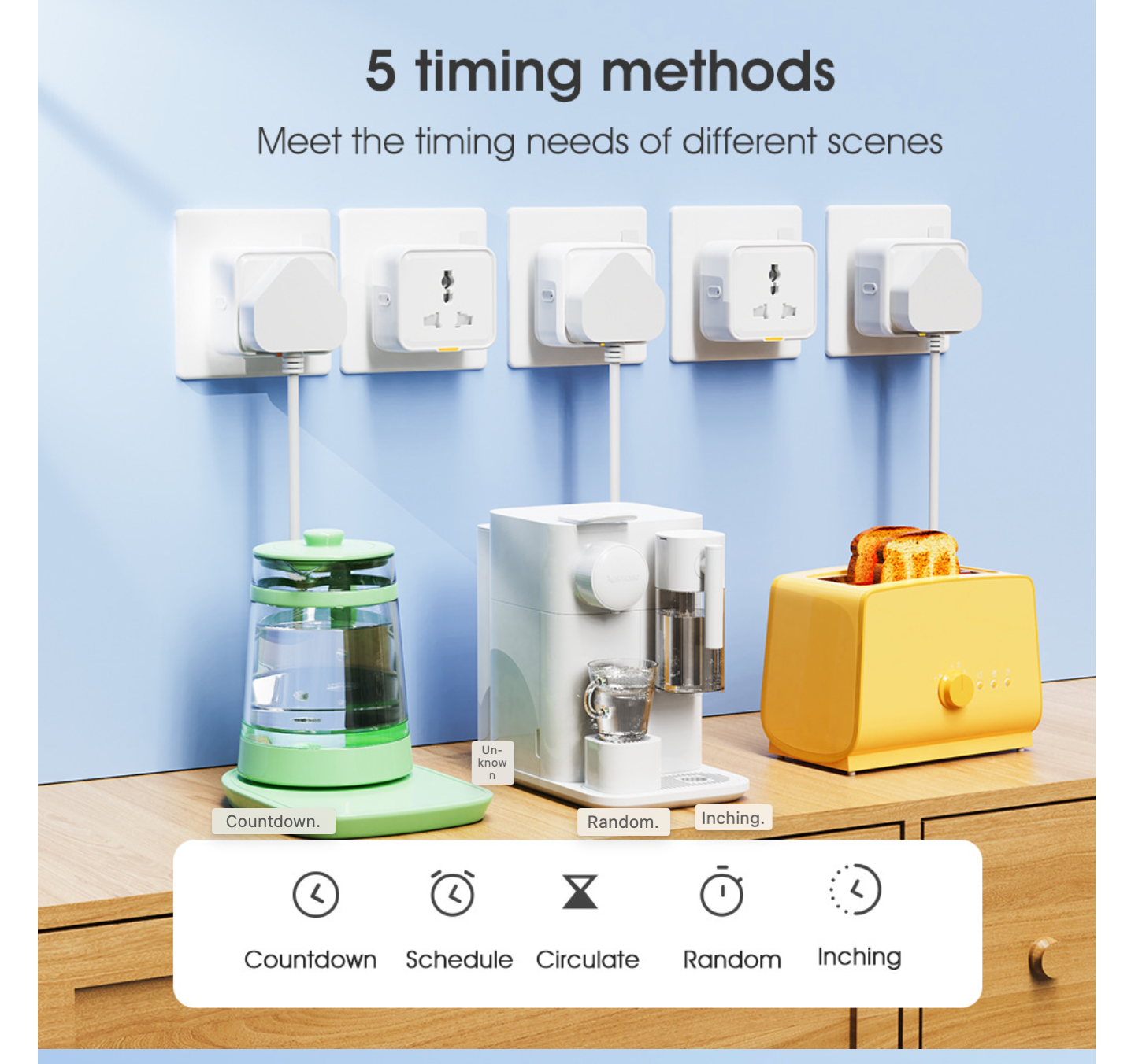 High Performance 16A Smart WiFi Plug with Alexa & Google Assistant – Energy Monitoring & 3500W Support