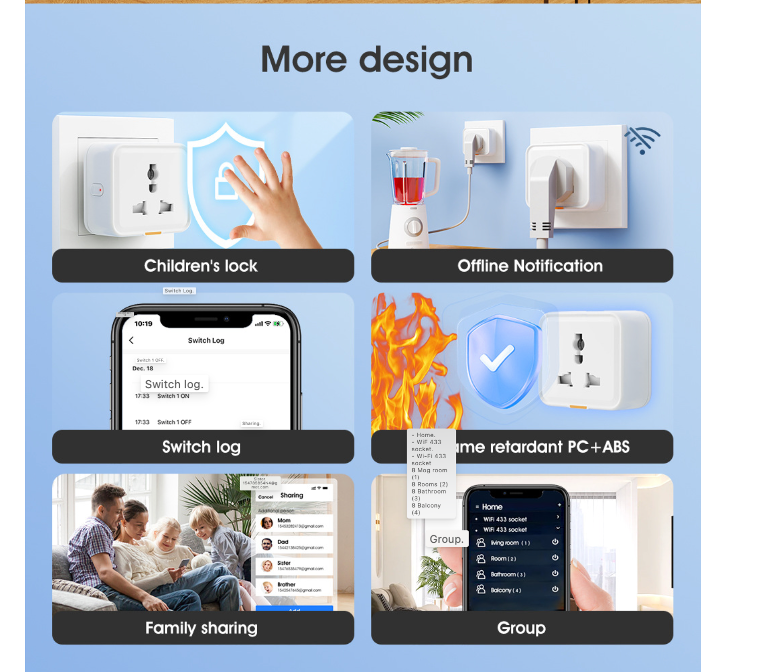 High Performance 16A Smart WiFi Plug with Alexa & Google Assistant – Energy Monitoring & 3500W Support