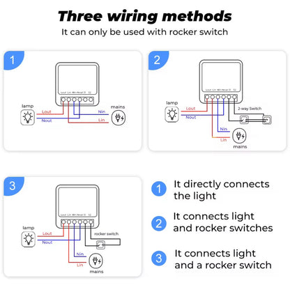 Smart switch installation wiring Sensoo Pakistan | WiFi Home Automation