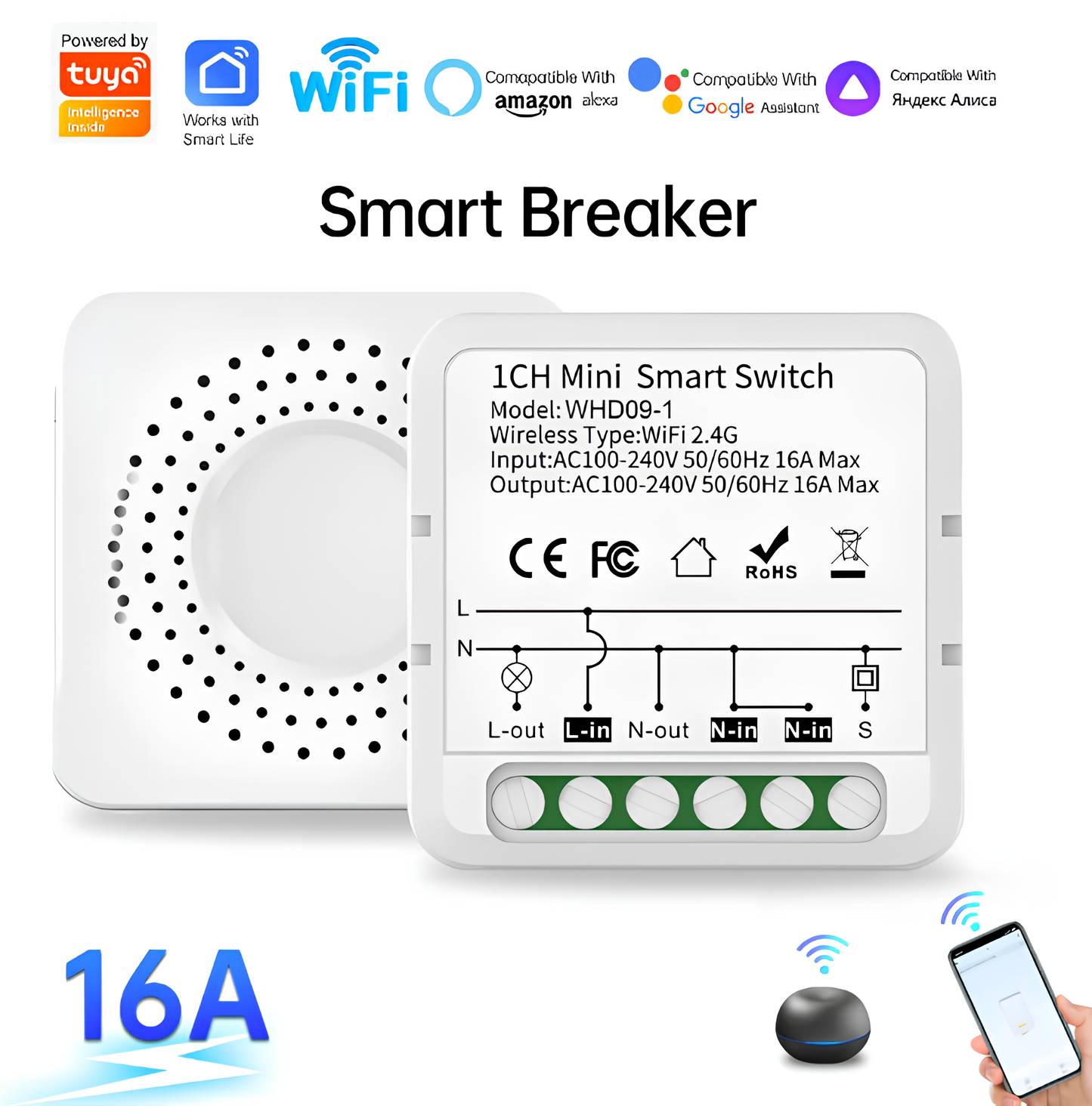 Smart switch with power monitor Sensoo Pakistan | WiFi Home Automation
