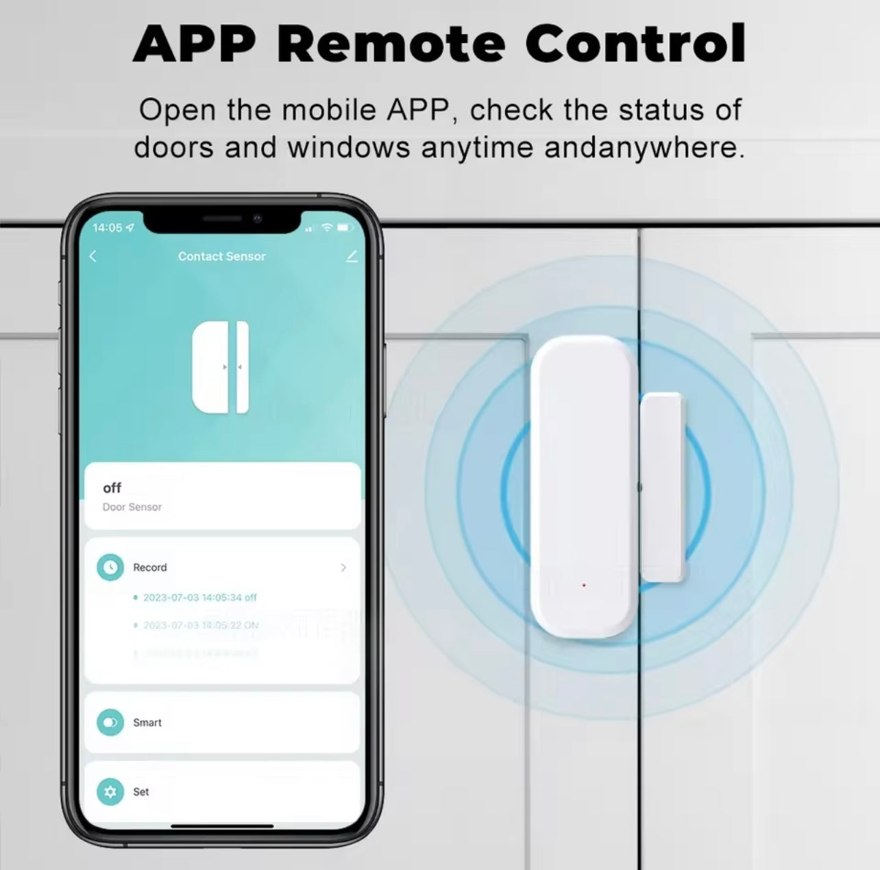 app control door sensor Sensoo Pakistan | WiFi Home Automation