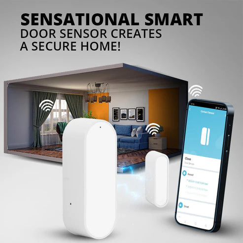 Smart Door & Window Sensor secure your home Sensoo Pakistan | WiFi Home Automation