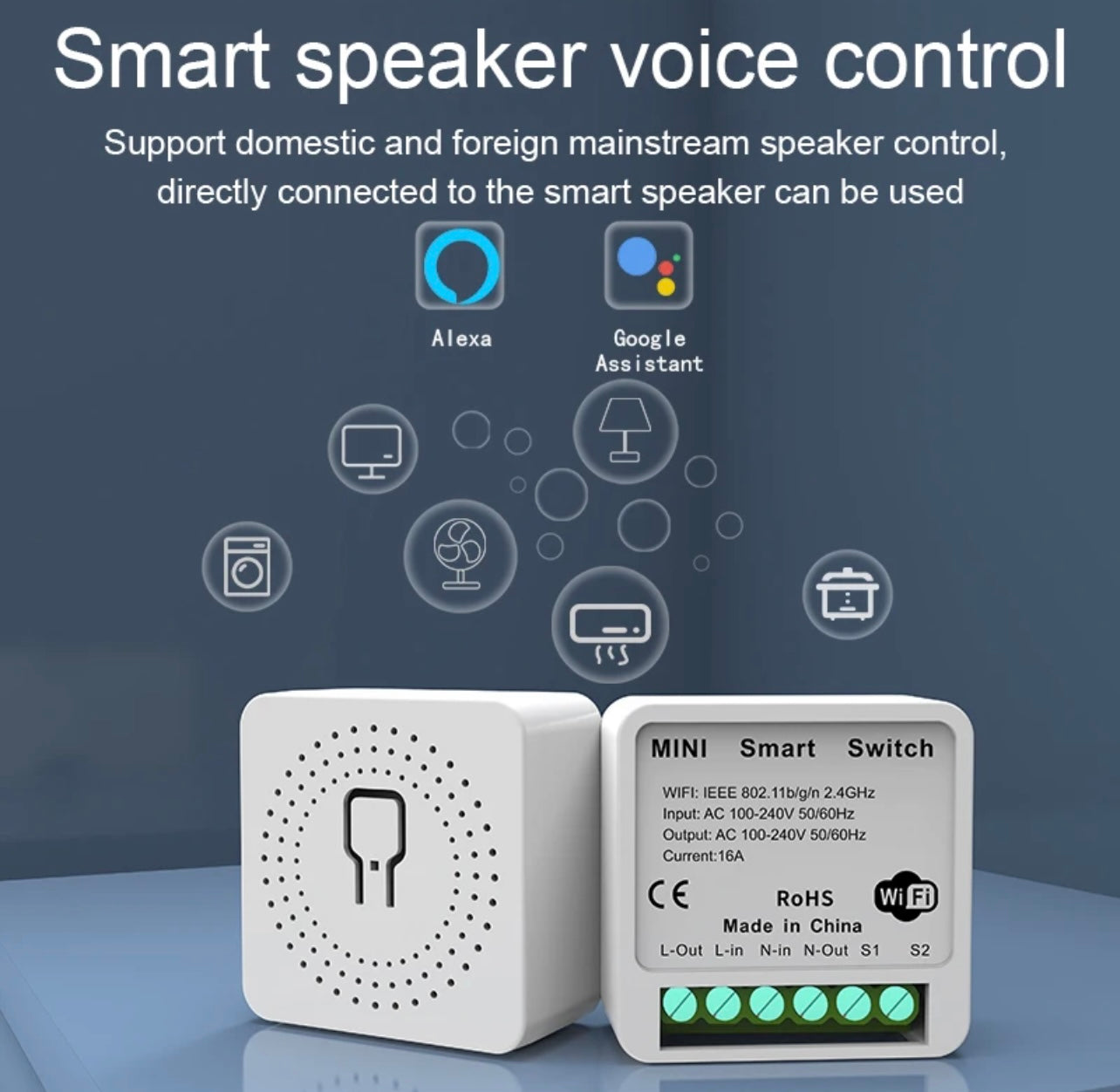 smart voice control smart switch module Sensoo Pakistan | WiFi Home Automation