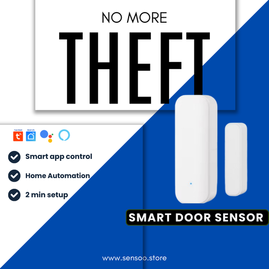 Smart WiFi Door & Window Sensor – Enhance Home Security with Real-Time Alerts